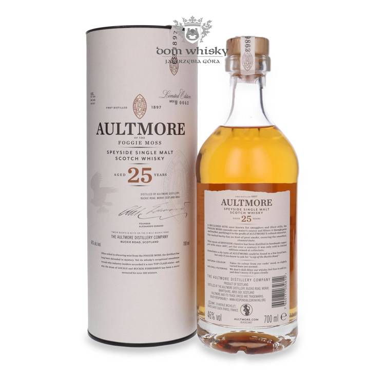 Aultmore Foggie Moss, 25-letni / 46% / 0,7l