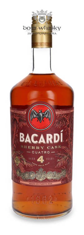 Bacardi Sherry Cask Cuatro 4-letni / 40% / 1,0l