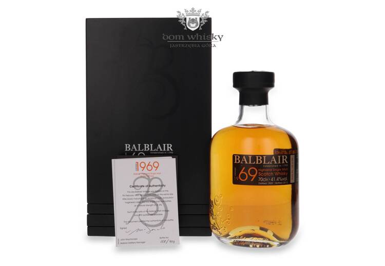 Balblair 1969 (Bottled 2012) / 41,4% / 0,7l