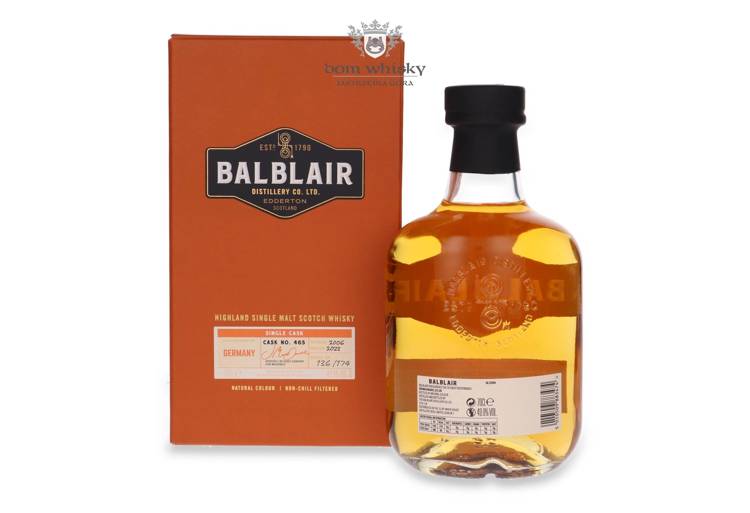 Balblair 2006 Bottled 2022 For Germany Cask No.465 / 49,9% / 0,7l