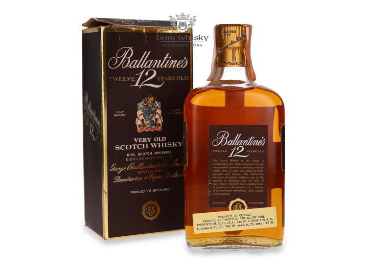 Ballantine’s 12-letni (Bottled 1970s/1980s) / 43%/ 0,75l