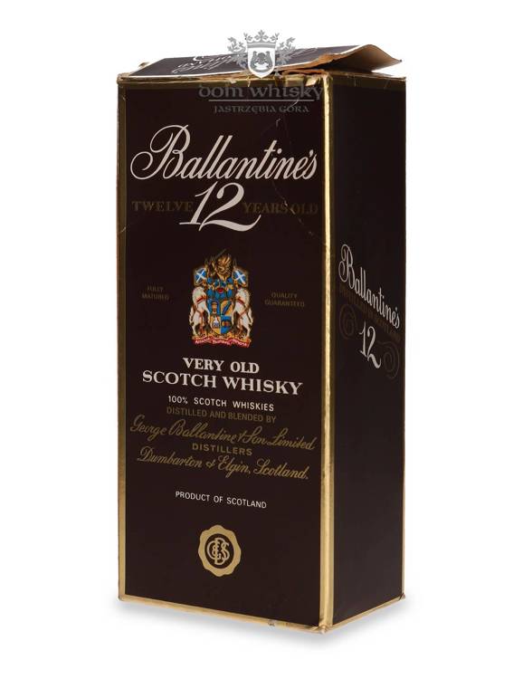 Ballantine’s 12-letni (Bottled 1970s/1980s) / 43%/ 0,75l