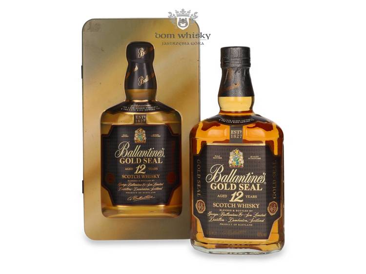 Ballantine's 12-letni Gold Seal (Tinbox) / 40% / 0,7l