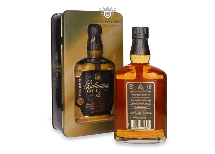 Ballantine's 12-letni Gold Seal (Tinbox) / 40% / 0,7l