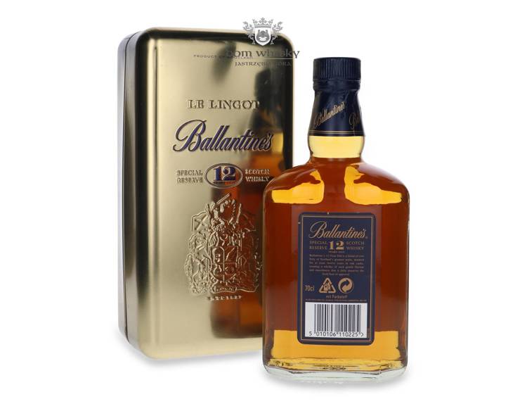 Ballantine's 12-letni Special Reserve Gold Tinbox / 40% / 0,7l