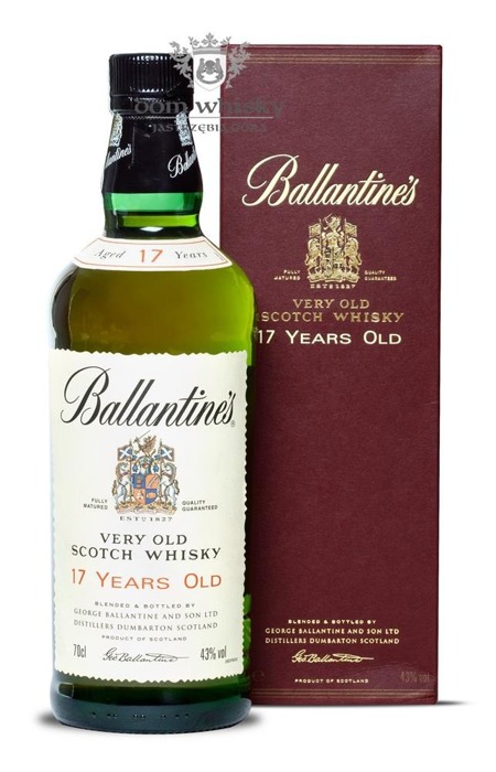 Ballantine’s 17-letni (Bottled 1990s/2000s) / 43%/ 0,7l					