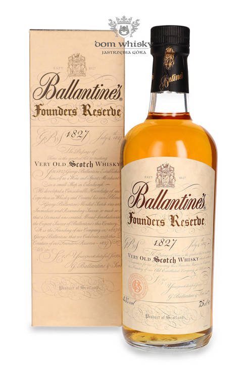 Ballantine's Founders Reserve 1827 Very Old Scotch Whisky / 43% / 0,75l