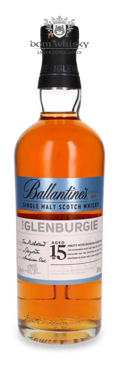 Ballantine's The Glenburgie 15-letni / bez opakowania / 40% / 0,7l