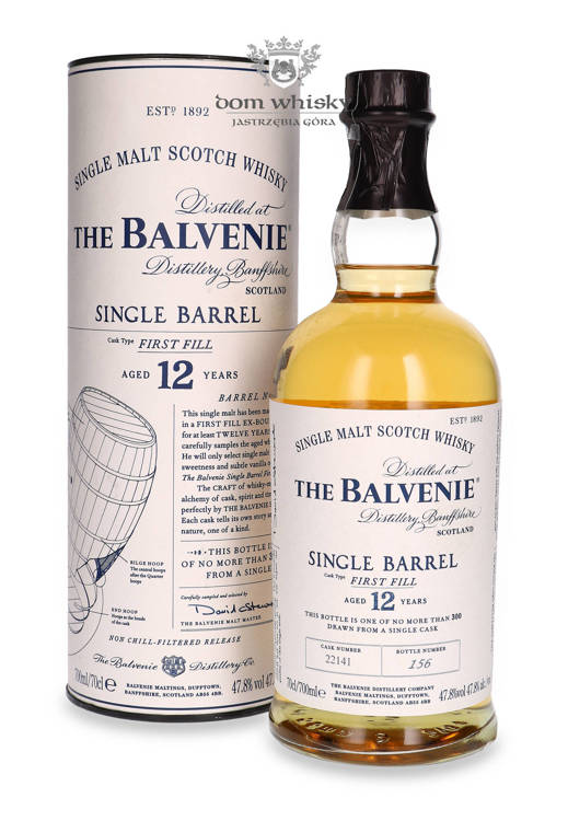 Balvenie 12-letni Single Barrel First Fill, Cask # 22141  /47,8%/ 0,7l		