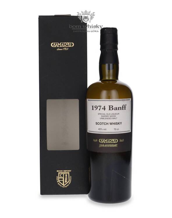 Banff 1974 (Bottled 2003) Samaroli 35th Anniversary / 45% / 0,7l