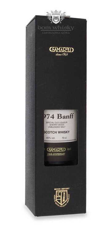 Banff 1974 (Bottled 2003) Samaroli 35th Anniversary / 45% / 0,7l