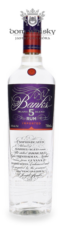 Bank's 5 Blended Rum (Bacardi) / 43%/ 0,7l