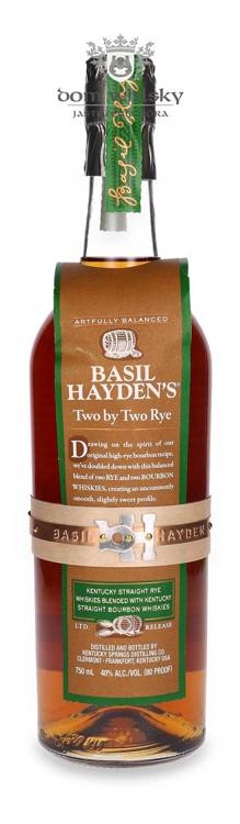 Basil Hayden’s Two by Two Rye /40%/ 0,75l