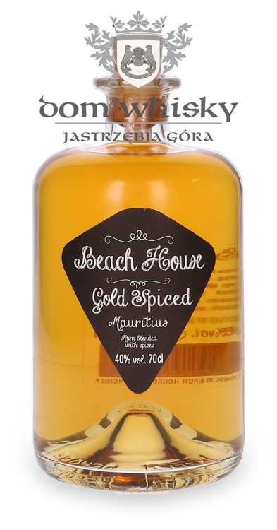 Beach House Gold Spiced Rum of Mauritius / 40% / 0,7l