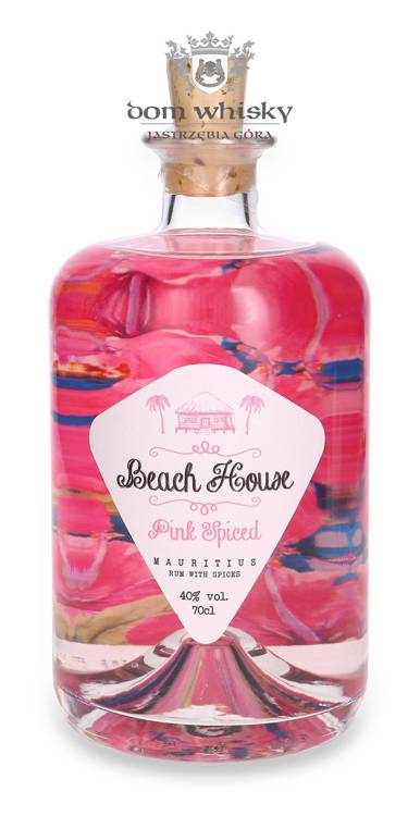 Beach House Pink Spiced Rum of Mauritius / 40% / 0,7l