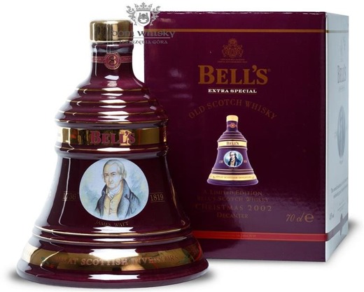 Bell’s 8-letni, Christmas Decanter 2002 James Watt / 40%/ 0,7l  