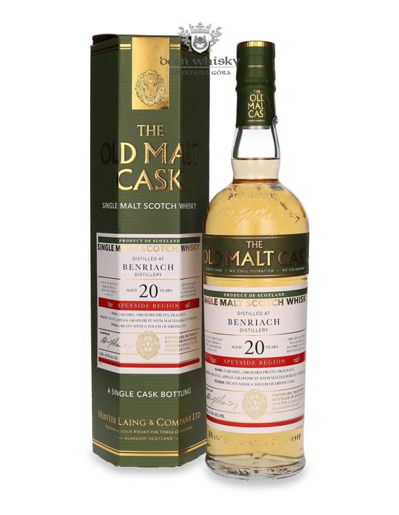 BenRiach 20-letni (D.2001, B.2022) Old MaltCask / 50% / 0,7l