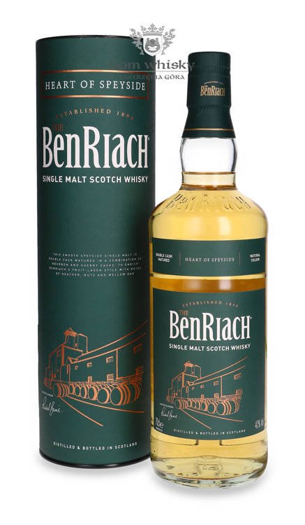 BenRiach Heart of Speyside Double Cask Matured / 40% / 0,7l	 