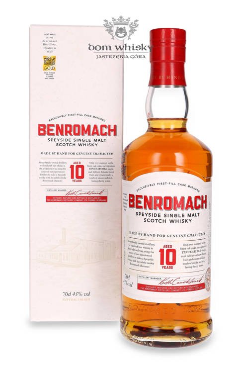 Benromach 10-letni Speyside Single Malt / 43% / 0,7l