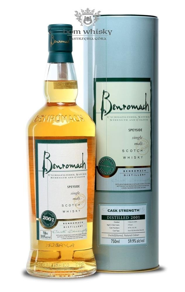 Benromach 2001 Cask Strength / 59,9% / 0,75l