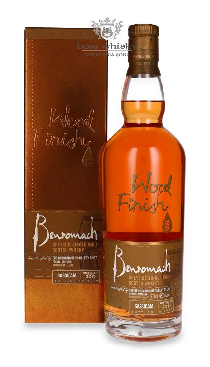 Benromach Sassicaia Wood Finish (D.2011, B.2019) / 45% / 0,7l