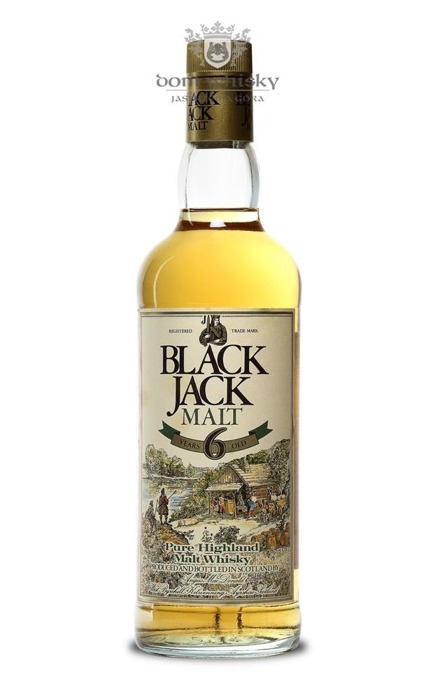 Black Jack Pure Malt, 6-letni /Bez opak./ 40% / 0,75l