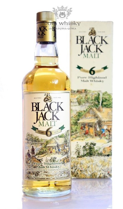 Black Jack Pure Malt, 6-letni / Box / 40% / 0,75l