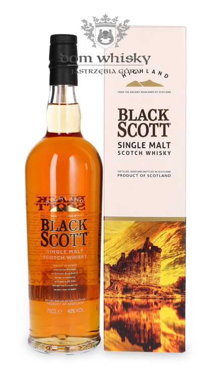 Black Scott Single Malt Whisky / 40% / 0,7l