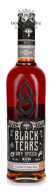 Black Tears Dry Spiced Rum / 40% / 0,7l