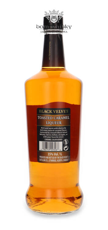 Black Velvet Toasted Caramel Liqueur / 35% / 1,0l