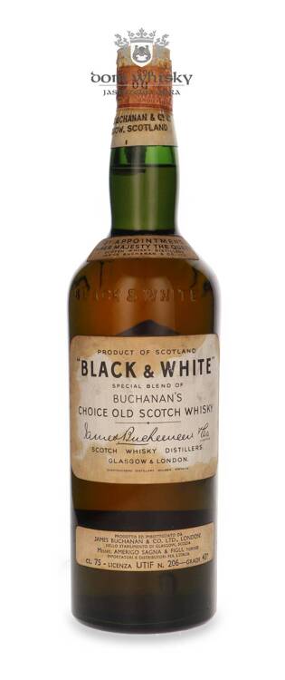 Black & White (Bottled 1960s/1970s) / 43% / 0,75l