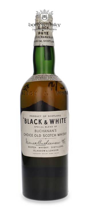 Black & White (Bottled 1960s) / no abv / 0,75l