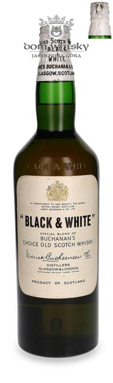 Black & White (Bottled 1960s) / no abv / 0,75l