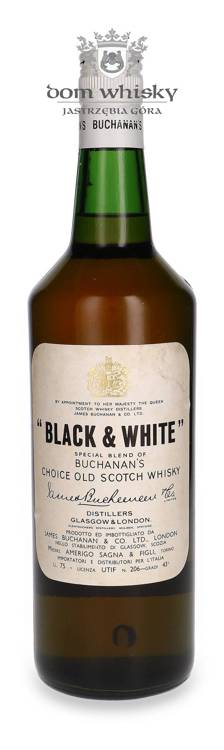 Black & White (Bottled 1980s) / 43%/ 0,75l