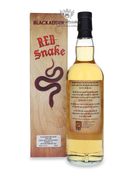 Blackadder Red Snake Raw Cask, Redneck # 112 / 59,8% / 0,7l		