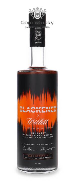 Blackened x Willett Kentucky Straight Rye Whiskey Finished in Madeira Cask / 54,8%/ 0,75l 	