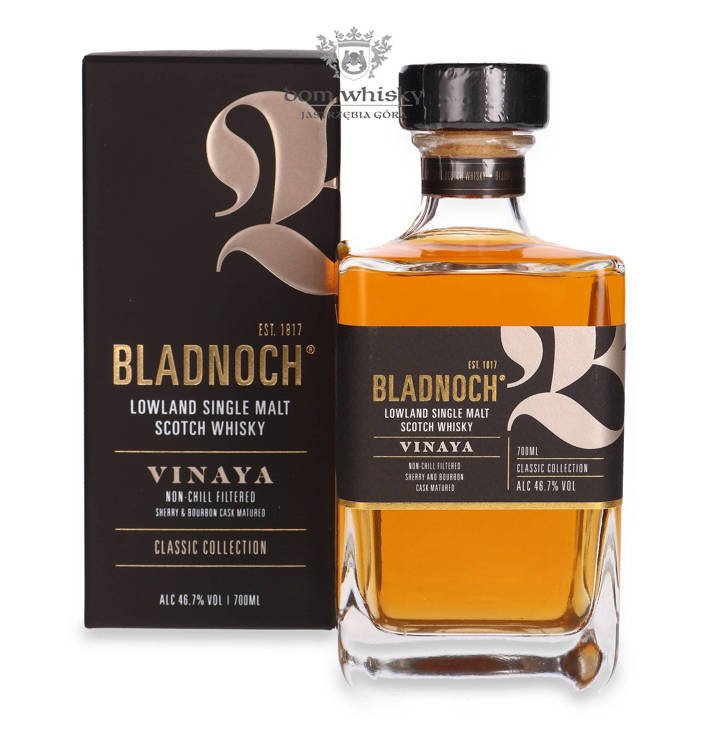 Bladnoch Vinaya Sherry & Bourbon Cask Matured / 46,7%/ 0,7l