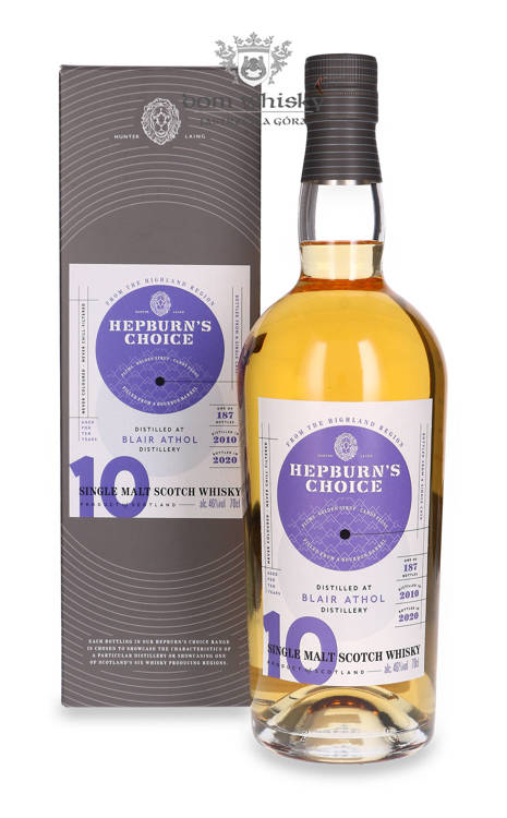 Blair Athol 10-letni (D.2010, B.2020) Hepburn's Choice / 46%/ 0,7l