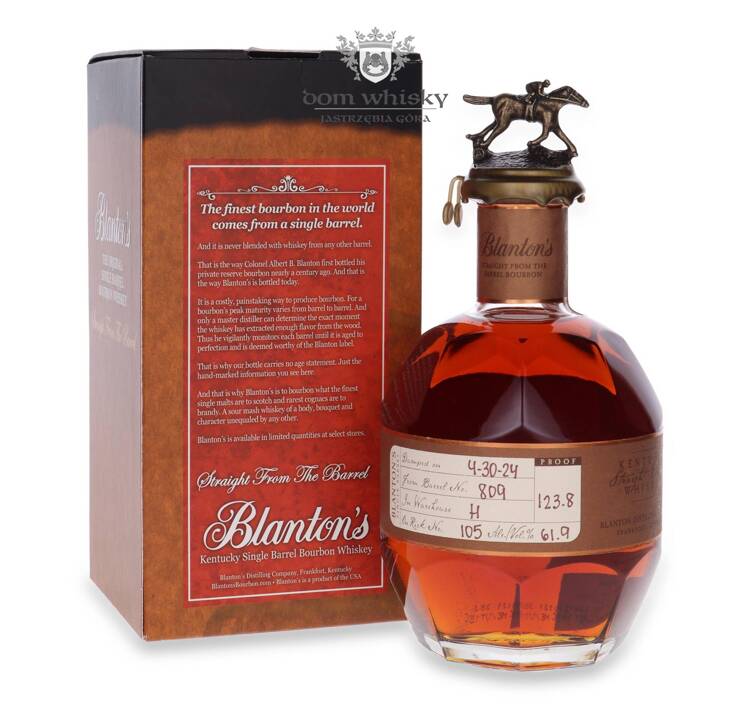 Blanton’s Straight from the Barrel / 61,9% / 0,7l