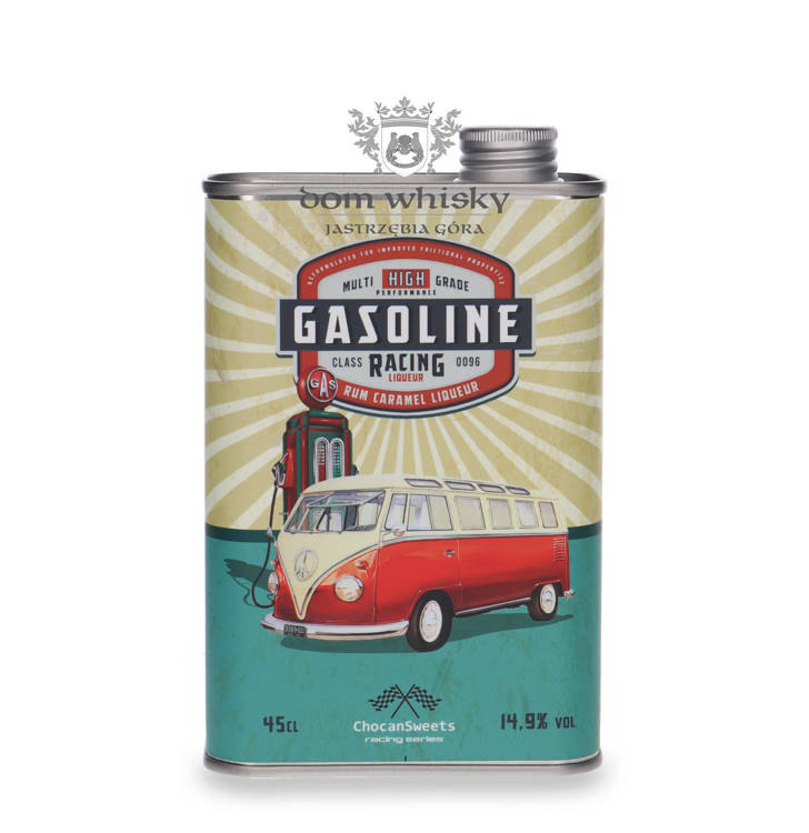 Blik Gasoline VW Busje Rum Caramel Liqueur / 14,9% / 0,45l