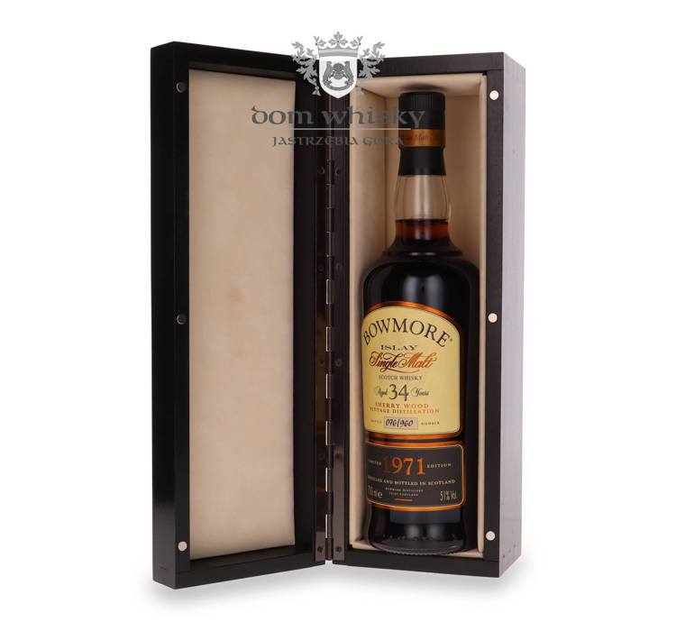 Bowmore 1971 Sherry Wood 34-letni / 51% / 0,7l