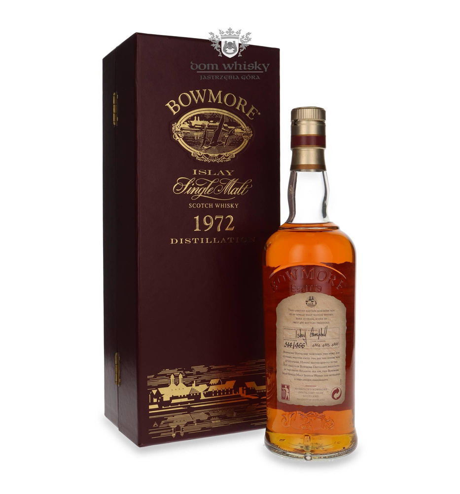 Bowmore 1972 Vintage 27-letni / 53,3% / 0,7l