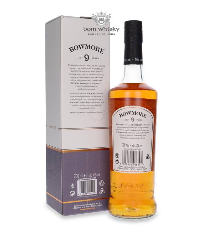 Bowmore 9-letni / 40%/ 0,7l