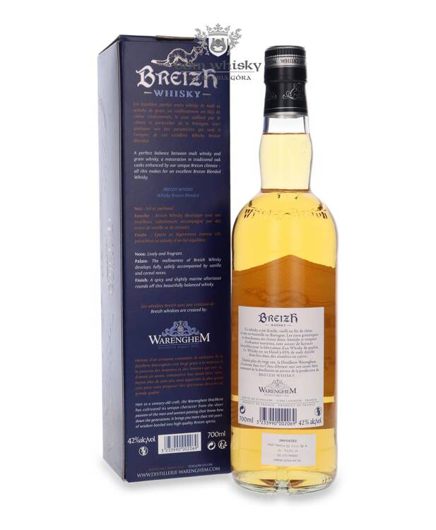 Breizh Whisky Breton Blended / 42%/ 0,7l 