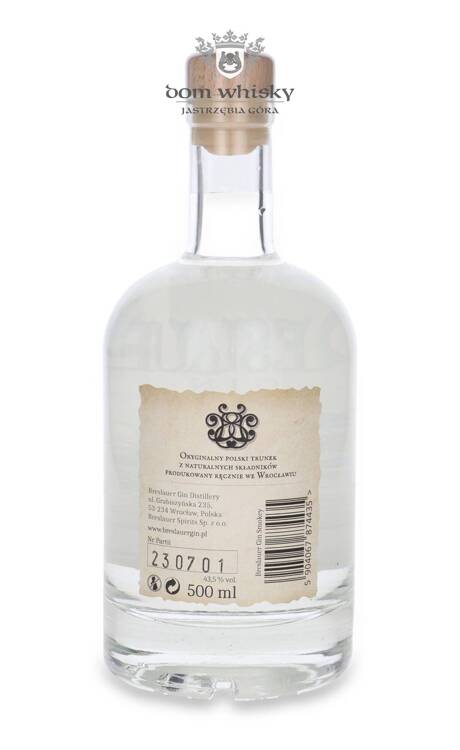 Breslauer Smoky Gin / 43,5% / 0,5l