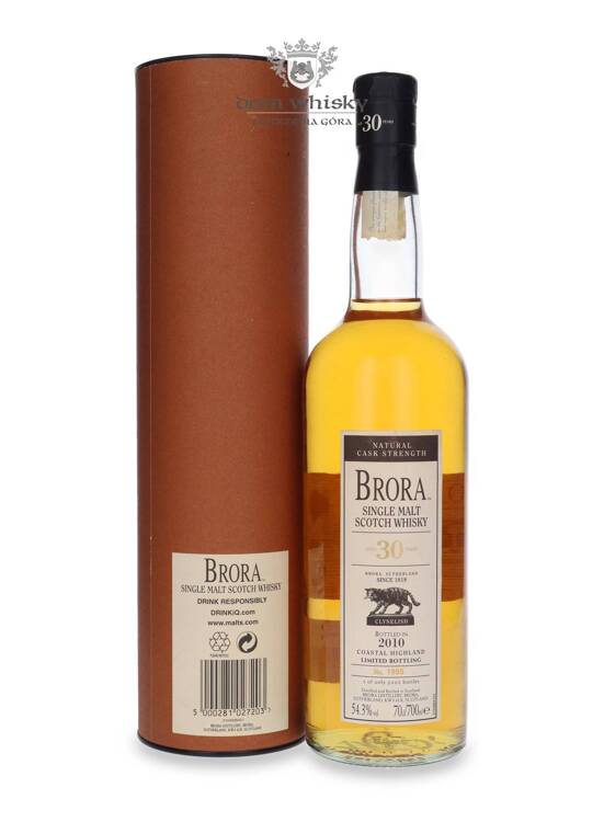 Brora 30-letni ( D.1980 B.2010) 9th Release / 54,3% / 0,7l