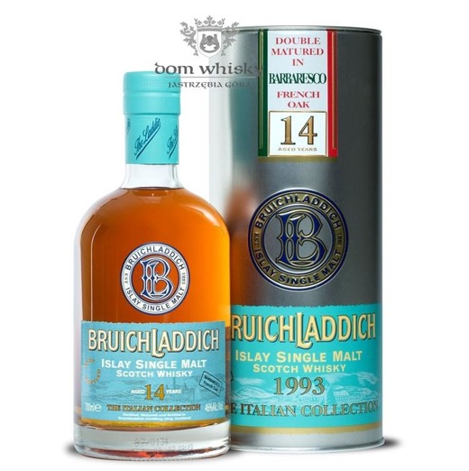 Bruichladdich 14 letni 1993 Barbaresco French Oak / It /46%/0,7l