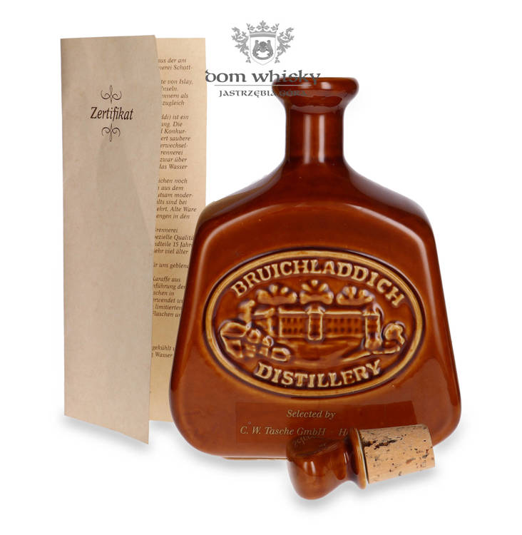 Bruichladdich 15-letni, Ceramic Decanter (Bottled 1980s) / 43% / 0,75l		