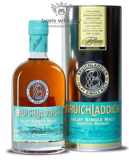 Bruichladdich 15-letni Fifteen Second Edition (Bottled 2006) / 46% / 0,7l