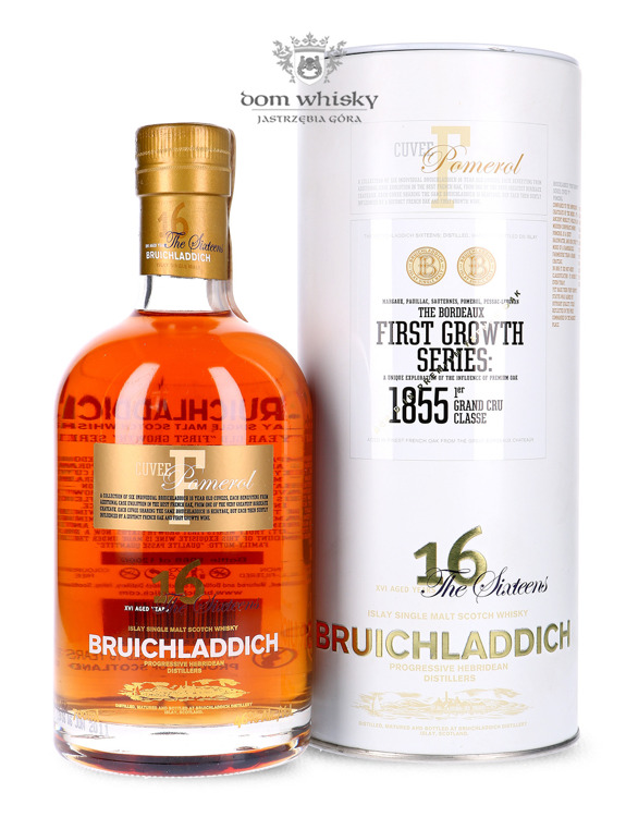 Bruichladdich 16-letni, Cuvee F, Pomerol / 46% / 0,7l